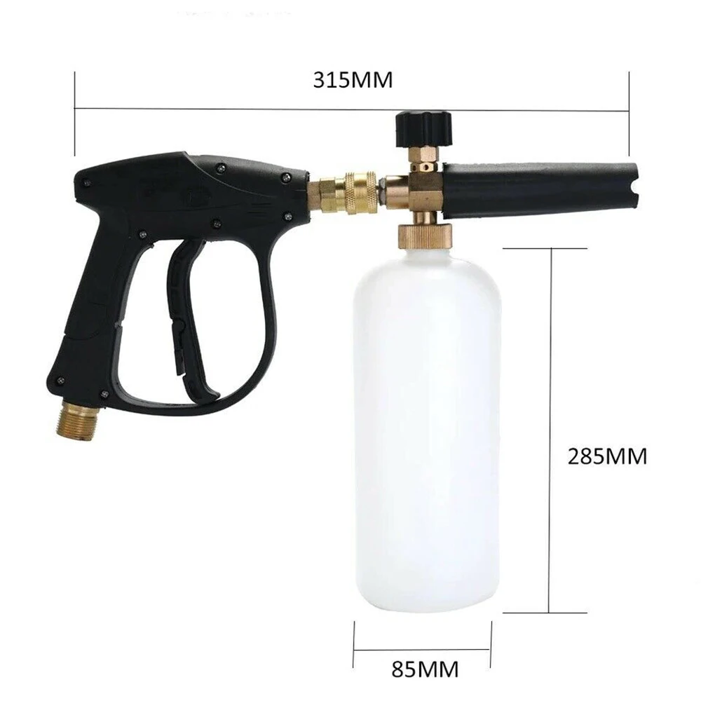 Автомобильная моечная машина пенная Насадка Пистолет распылитель воды мыло для