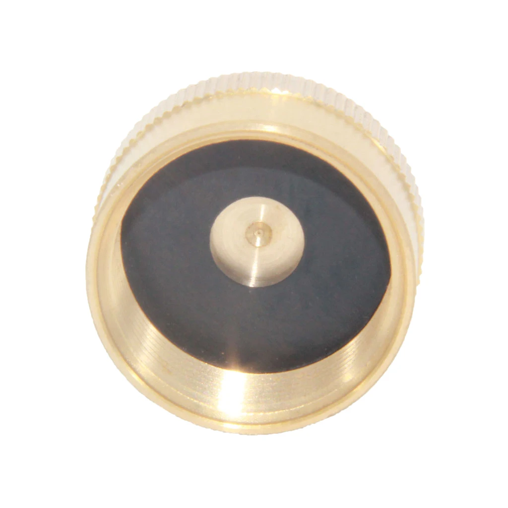 

20x Premium Brass Camping Brass Cap 1 LB Propane Bottle Cap Gas Tank Cylinder Protect Sealed Outdoor Camping Cooking Accessories