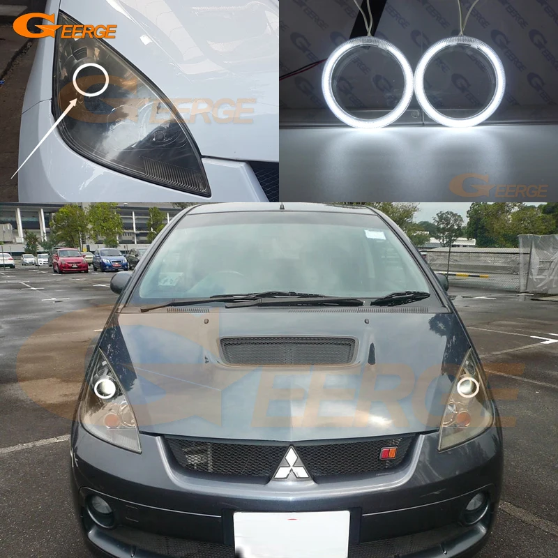Для mitsubishi colt версии R 2006 2007 2008 отличные ультра яркие CCFL ангельские глазки Halo