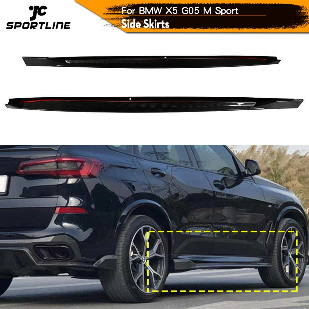 Юбка бампер из углеродного волокна/FRP для BMW G05 X5 M Sport 2019 2020|Амортизаторы| |