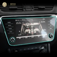 for skoda superb 2018 2020 car gps navigation protective film lcd screen tpu film screen protector anti scratch interior 8 inch