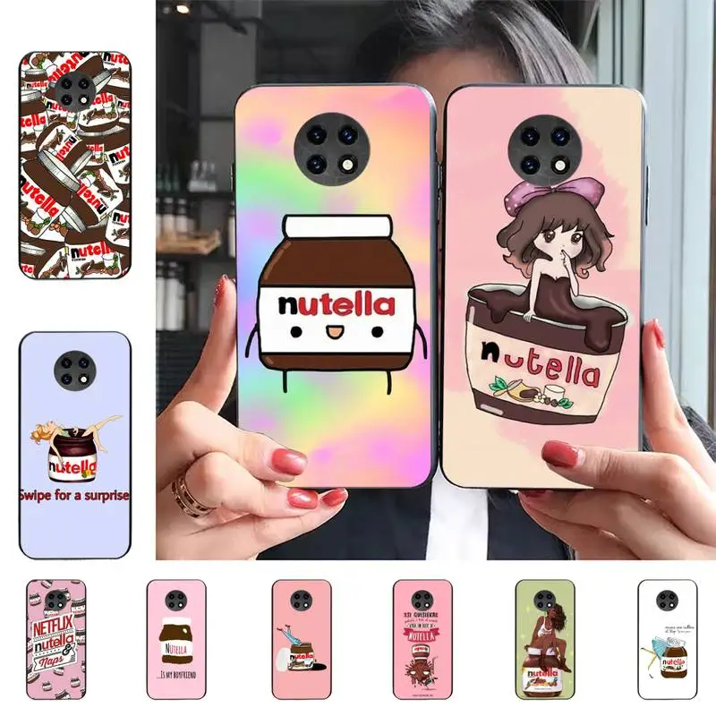 

Funny Food Chocolate Nutella Phone Case For Redmi 9 5 S2 K30pro Silicone Fundas for Redmi 8 7 7A note 5 5A Capa