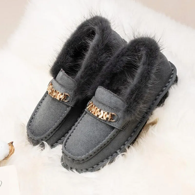 Осенняя обувь в горошек женская на плоской подошве замшевые черно белые