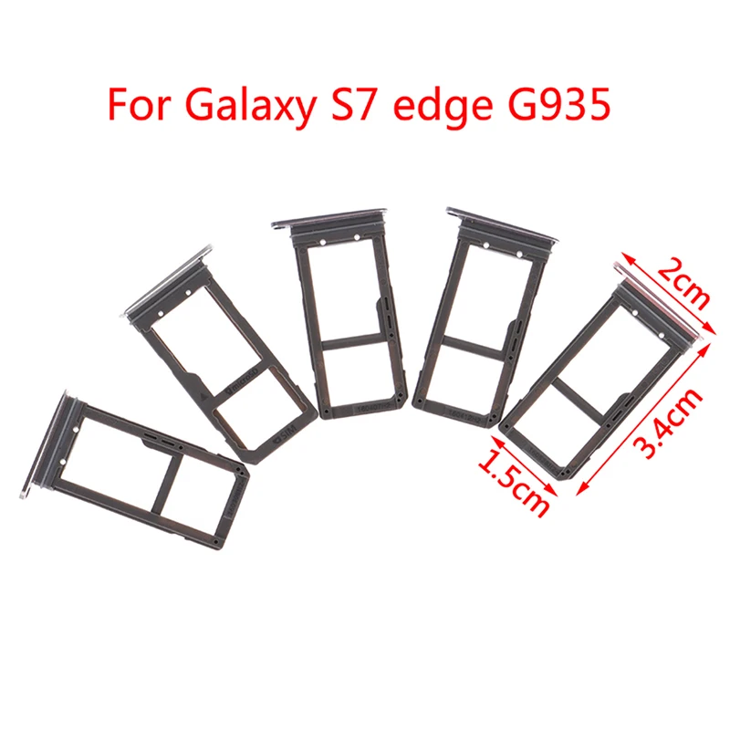 1 шт лоток для sim карты samsung Galaxy S7 edge G935r Слот лоток| |