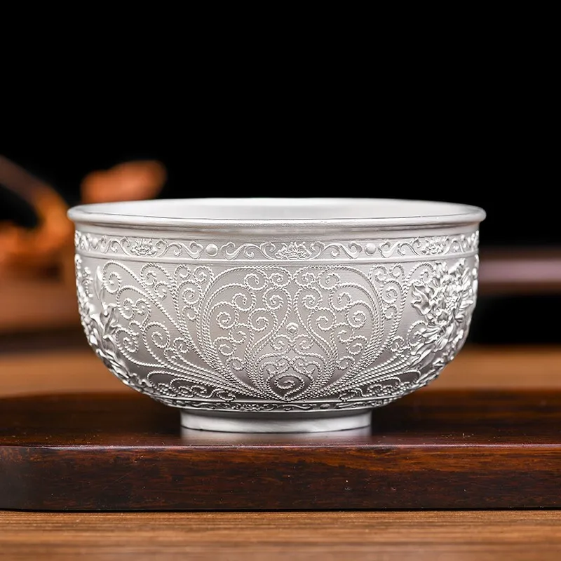 

Миска для риса из серебра 999 пробы, 231 г