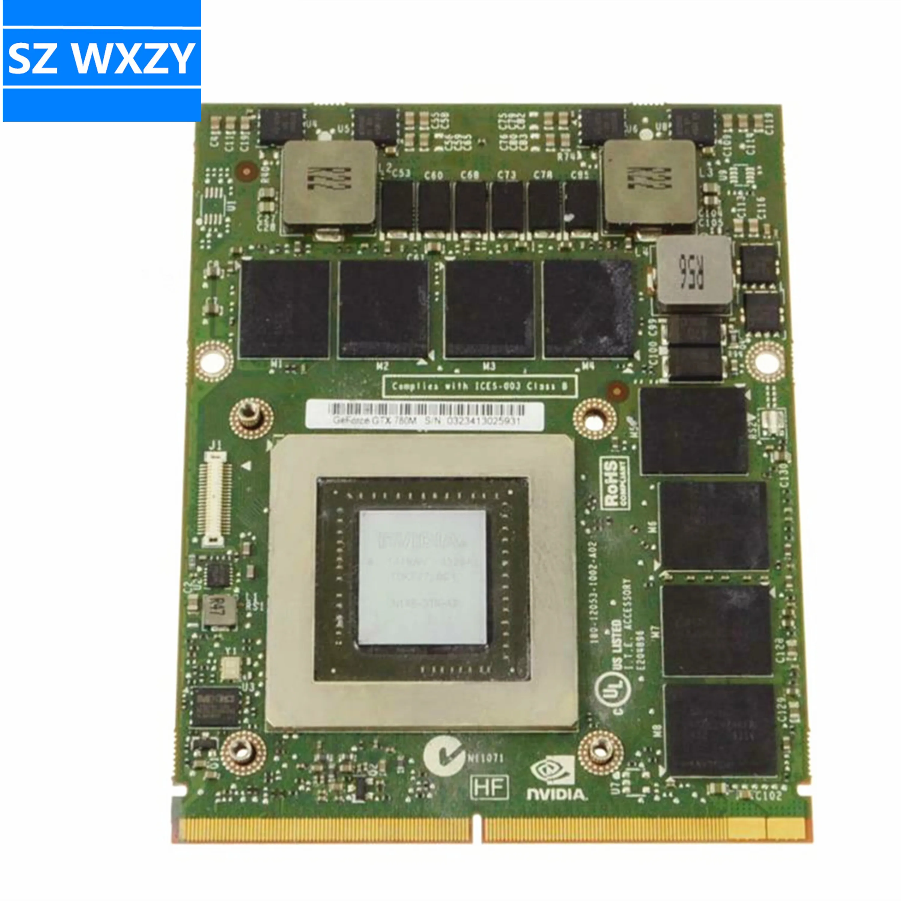 Для DELL Alien 17 R1 18 Графика доска GTX780M 4 Гб N14E GTX A2 3YMNY 03YMNY 100% тестирование Быстрая