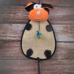 Натуральный ковёр из сизаля кукла дизайн и когтеточки для кошек Pad шлифовальные коготь коврик протектор коврик-Когтеточка для кошек игрушки с колокольчиком