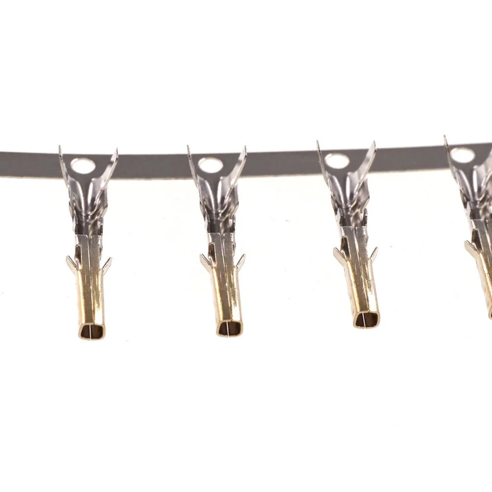 100 шт. 4 20 мм 5557 гнездовая игла для ПК Power PCI Express ATX Male Shell с золотым покрытием High Type