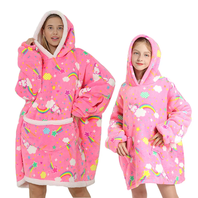 Зимнее фланелевое одеяло из искусственной шерсти для всей семьи взрослых и детей