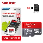 SanDisk100 карта памяти Micro sd, класс 10, 16 ГБ, 32 ГБ, 64 ГБ, 128 ГБ