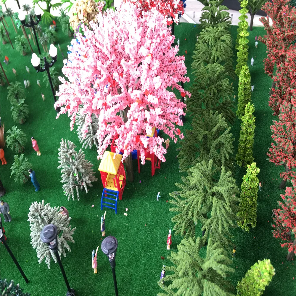 100 шт. масштаб 1/150 строительные модели фигурки людей окрашенные игрушки для Диона