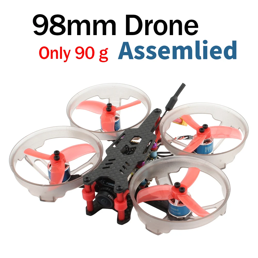 SoloGood 98 мм гоночный Дрон в сборе PNP F405 OSD 4IN1 20A bhlelis ESC 200 мВт TBS Sunnysky R1106 8000KV мотор Foxeer