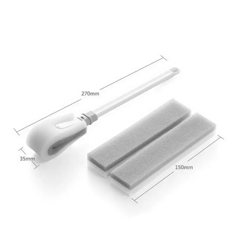

Long Handle Sponge Cleaning Brush Multi-directional Cleaning Kitchen Home BDF99