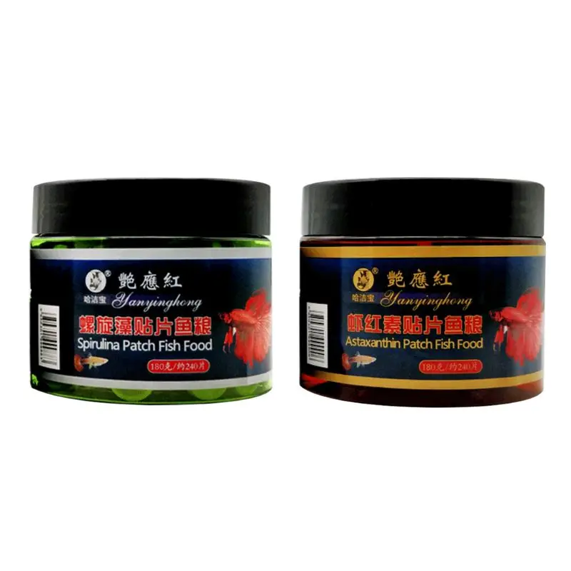 Astaxanthin Спирулина хлопья прессованная рыба еда для океана здоровый корм рыб | Дом и