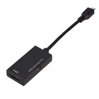 mirco to hdmi compatible conversion line suitable for mhl adapter cable s2s3 android mobile phone to projector computer tv