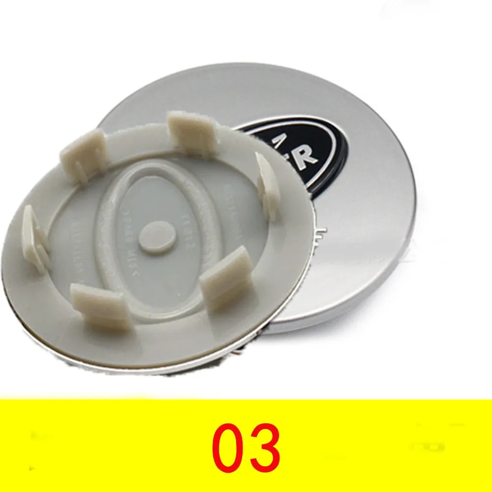 Авто 4х колпачки на колеса Эмблема крышки для Land Rover RANGE ROVER LR2 LR3 LR4 LAND Sport Evoque