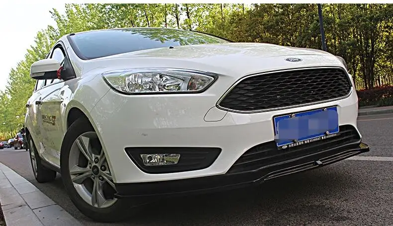 Спойлер для Ford Focus 2016 2018 задний спойлер ABS диффузор переднего бампера защитные