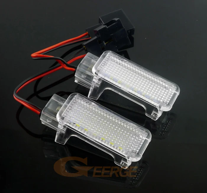 Для Audi A4 S4 B5 B6 B7 B8 отличный ультра яркий Smd светодиодный дверной светильник лампа