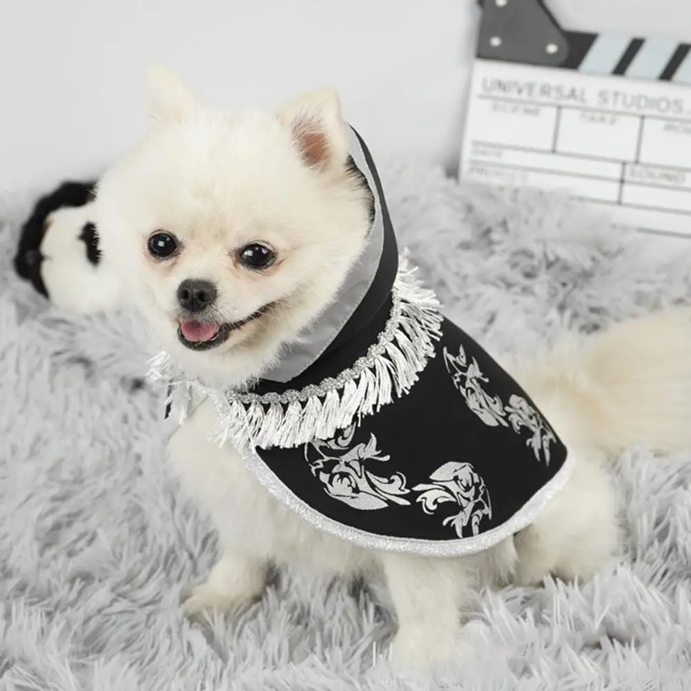 

Накидка для домашних питомцев на Хэллоуин, забавная одежда для вечерние на Хэллоуин, костюм для косплея, одежда для домашних животных на осе...