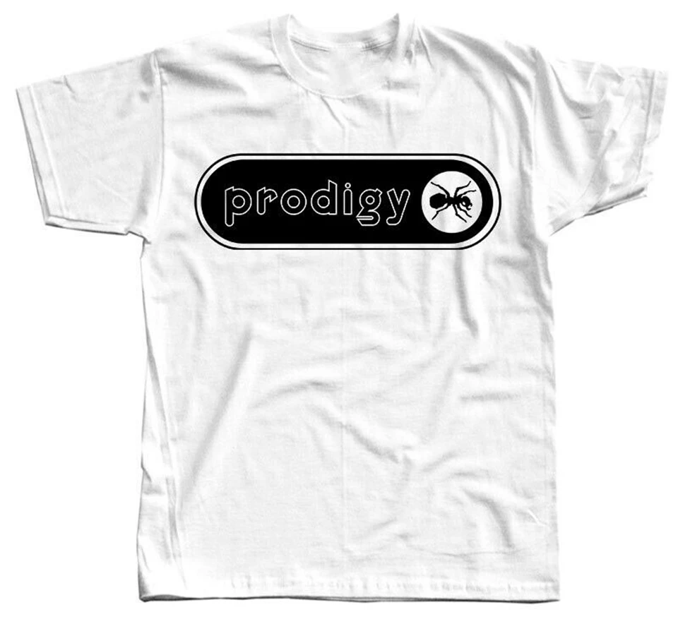 Белая футболка с логотипом Prodigy все размеры S-3Xl 100% хлопок на заказ |