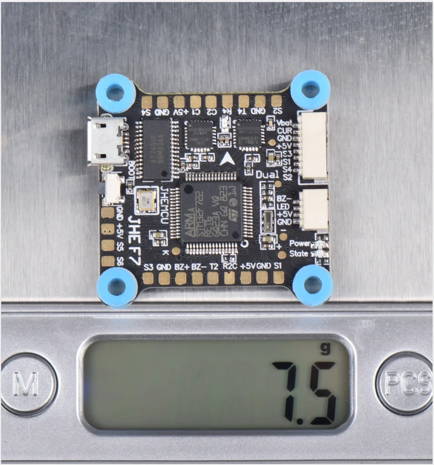 JHEMCU F7 полета Управление OSD BEC 5V 8V Управление двойной CameraFlight Управление Acro/Deluxe