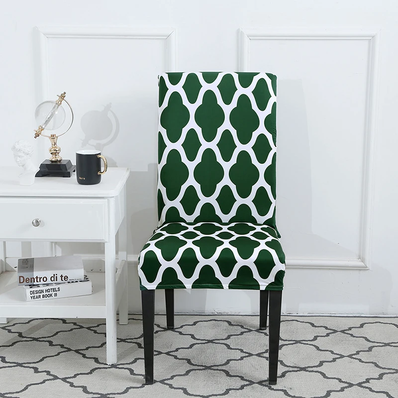 

Universal Chair Cover Floral Print Chair Slipcovers Removable Chair Protector Covers for Dining Room Restaurant Hotel Hot