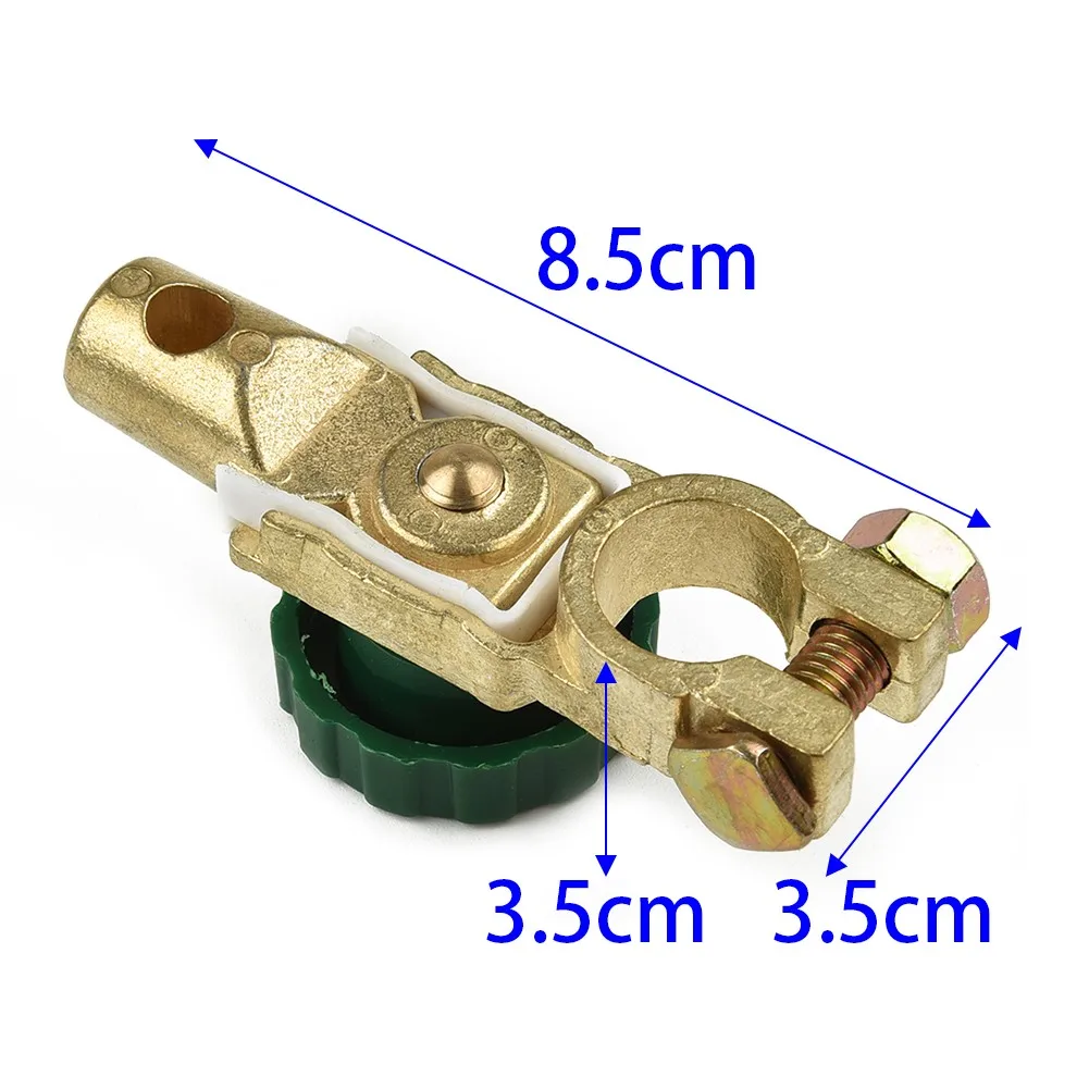 

Kill Battery terminal Link Power-off Switch 6v/12v/24v Universal Clamp Cut-off Disconnect