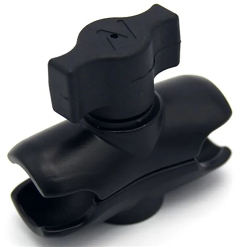 

Motorcycle Smart Phone Mount Holder Short Double Socket Arm 5.3 CM for 1-Inch Ball Bases