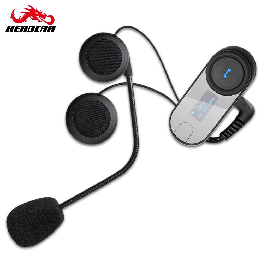 Гарнитура для мотоциклетного шлема FREEDCONN водонепроницаемая гарнитура с