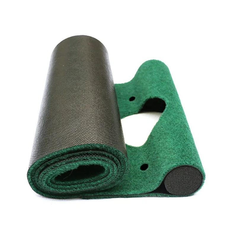 Satin Al Golf Vuruş Mat Kalın Pürüzsüz Uygulama Koyarak Halı Kilim Uygulama Seti Top Dönüş Golf Vuruş Yeşil Kapalı Ev Ofis