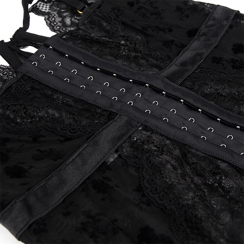 

Comeonlover Splice Babydoll Sexy Lingerie Women Plus Size With Lace Garter Bielizna Erotyczna Femmes Erotic Sleepwear RI80766