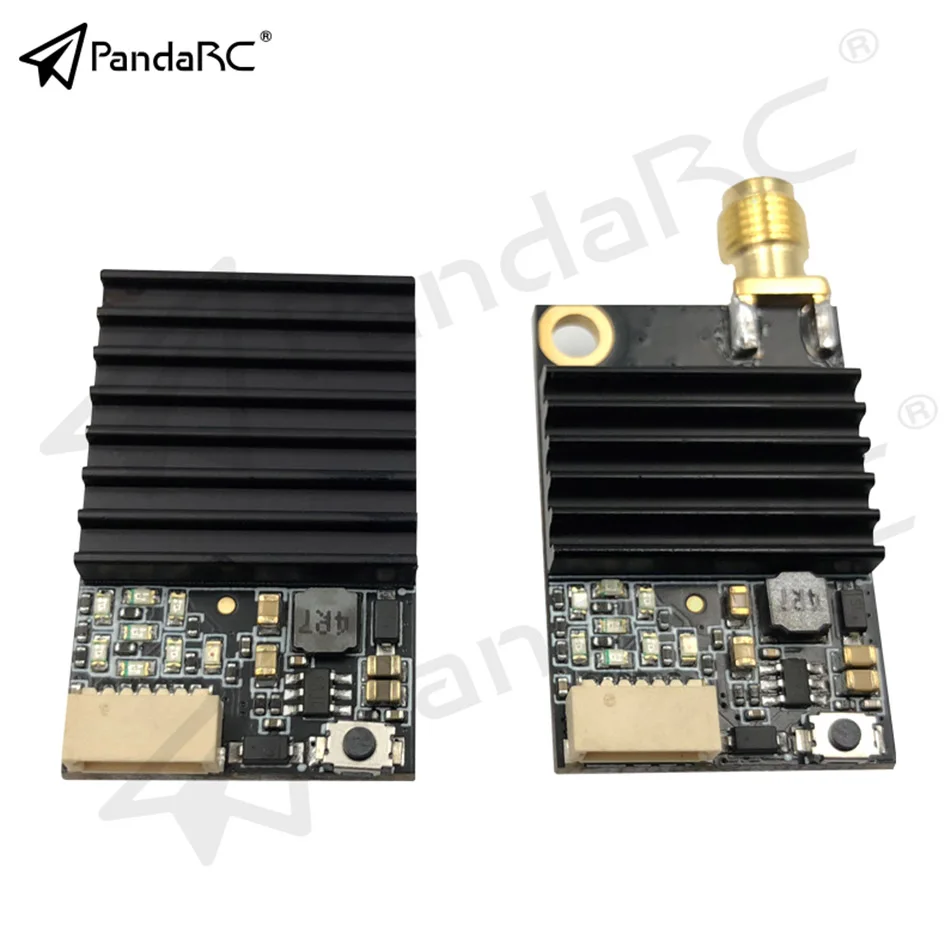 Видеопередатчик PandaRC VT5801 v2 VT5805 FPV 5 8 ГГц 48 каналов 25/100/200/400 МВт переключаемый OSD