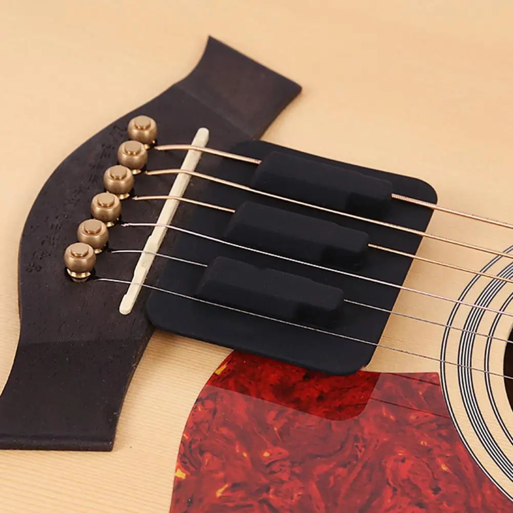 

Vintage Anti-slip Professional Guitar Mute Pad Silencer Cover for Guitarist Guitar Mute Mat Guitar Mute Mat