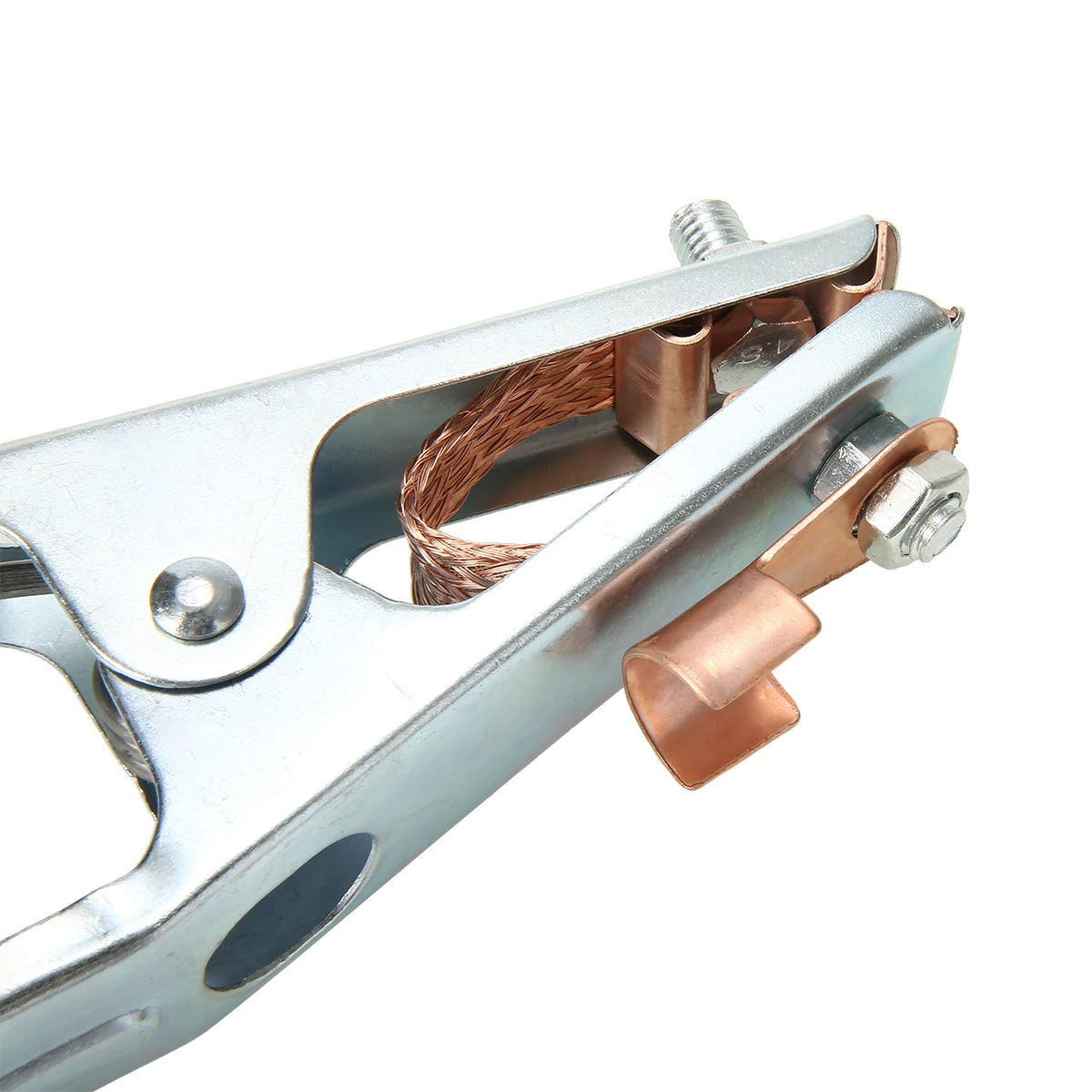 Заземление экрана ftp кабеля. Клемма заземления earth clamp 800a. Ун 42 клемма заземления. Зажим плашечный кс-066. Приспособление для сварки кронштейна.