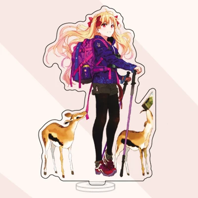 Фигурка для стола из акрила с моделью меча Fate/Grand Order Okita Souji Artoria Pendragon Sbaer Nero Claudius BL.