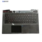 Новая Оригинальная подсветка для рук с клавиатурой с американской подсветкой для Lenovo IdeaPad Y50 Y50-70 KB, верхняя крышка с сенсорной панелью AP14R000A00