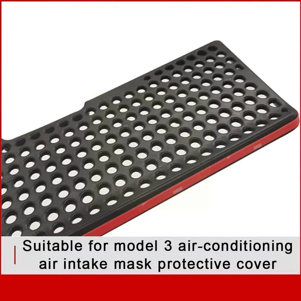 

New Car Air Flow Vent Cover for Tesla Model 3 Accessories Filter Cover Protective Conditioning Air Ir Inlet Auto Mask Inlet F4A6