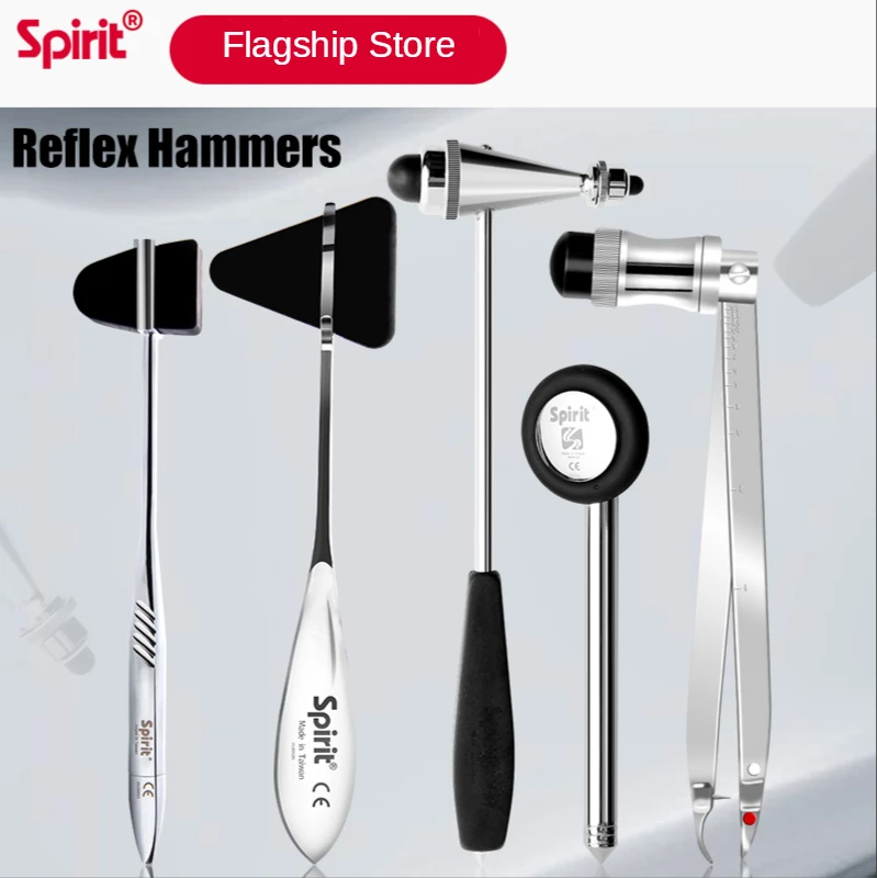 Spirit Medical Multifunctional Percussion Hammer Nerve Reflex Hammer Nerve Examination Deduction Original Import