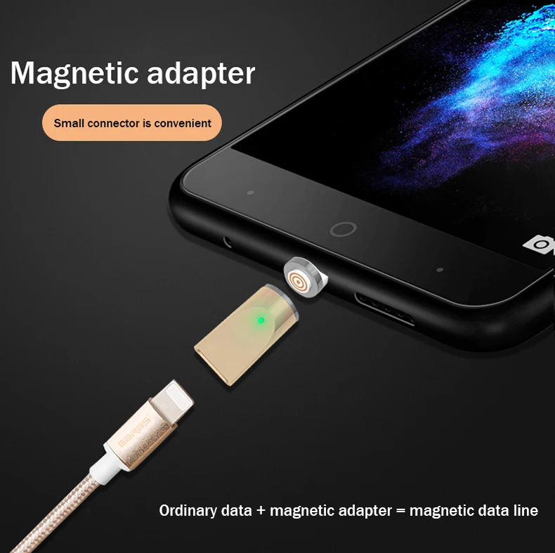 USB C Micro USB 8 Pin Магнитный кабель для зарядки и передачи данных с адаптер конвертер для huawei iPhone X samsung S9 S8 S7 htc для смартфона Xiaomi