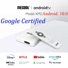 MECOOL KM2 ТВ коробка Netflix 4K Google Сертифицированный Amlogic S905X2 2 Гб DDR4 8 Гб Prime видео HDR10 Widevine L1 BT4.2 2,4G 5G двухъядерный процессор Wi-Fi