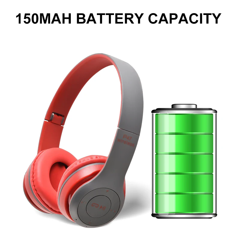 Bluetooth 5 0 Беспроводной наушники с микрофоном Стерео складной кассета MP3 плеер