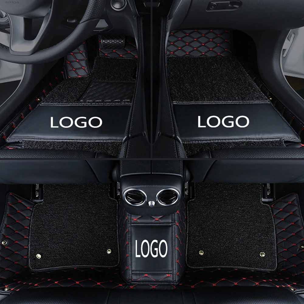 Car floor mats with Logo/Brand Logo for Buick Enclave Encore Envision LaCrosse Excelle GT XT 5D car-styling carpet liner |