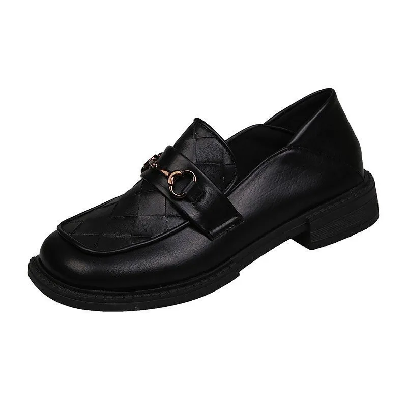 

Corporis size 35-40 fashion flats women shoes square toe shallow ladies shoes black flat with female shoes classic loafers shoes