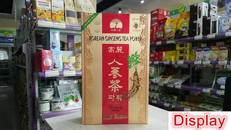 100% оригинальный корейский чай-женьшень высококачественный красный женьшень