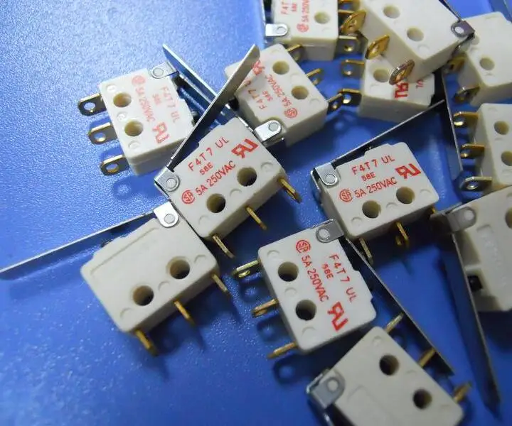 [VK] Оригинальный субминиатюрный микро концевой выключатель с стержнем без