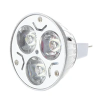 mr16 gu5 3 12v cool white light bulb 3x1w