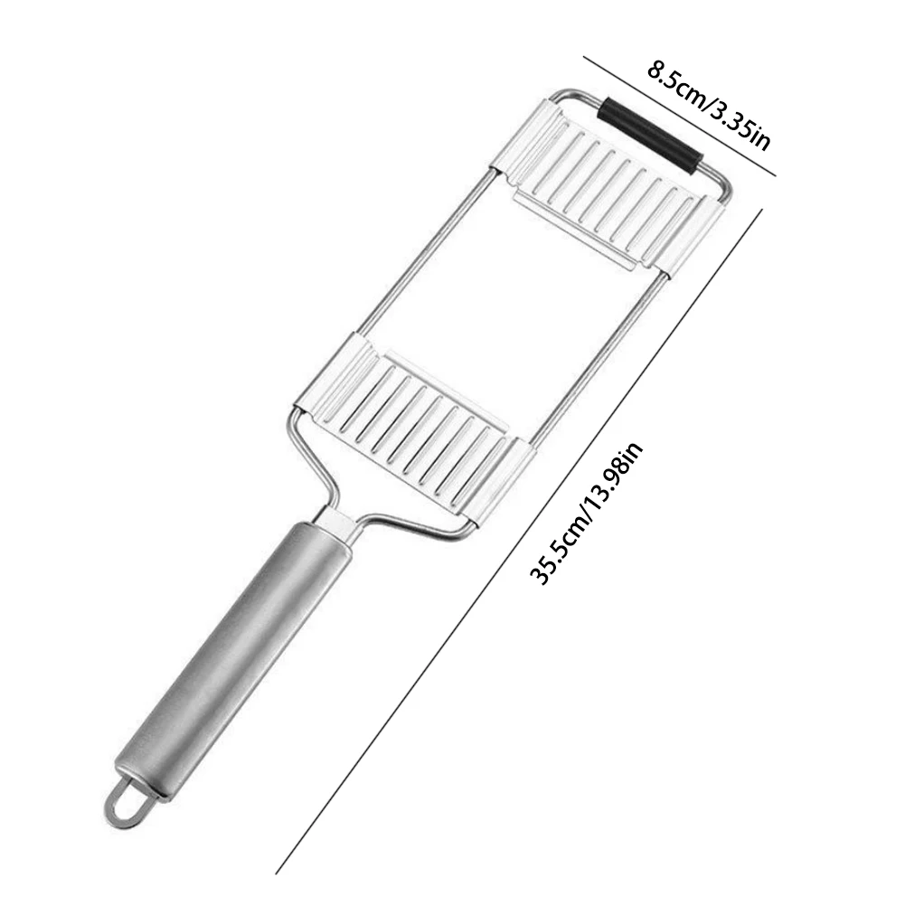 

Multifunctional Slicer Stainless Steel Grater Multi-Purpose Handheld Vegetable Zester Kitchen Fruit And Vegetable Tool Silver