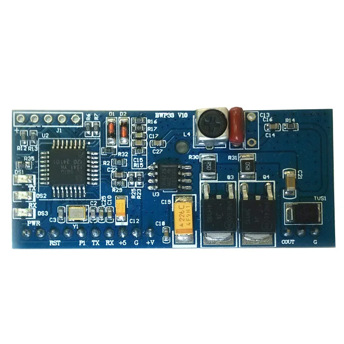 Полностью интегрированный модуль связи носителя силовой линии BWP39