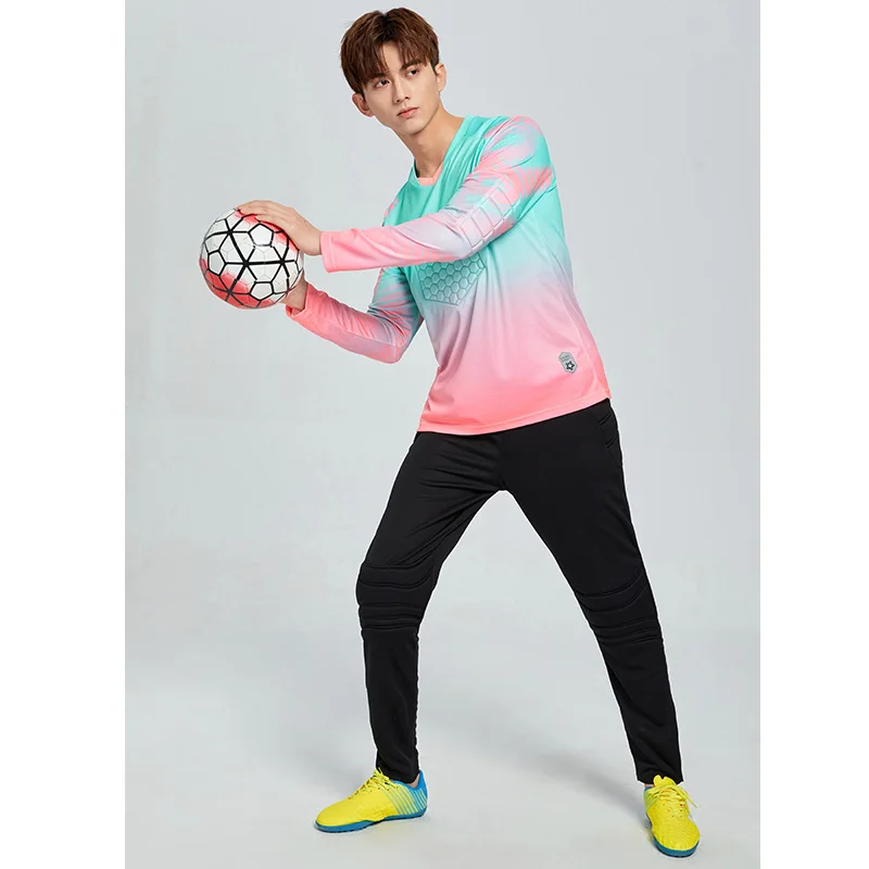 2021 Новый Для Мужчин's Футбол костюм вратаря футбольные ворота униформа для