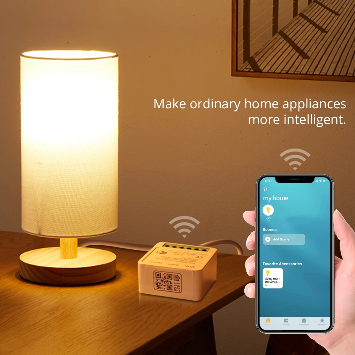 MINI WiFi Smart Switch 16A 2-Way Control Timer Wireless Home Relay Breaker Wall For Apple Homekit Alexa Google | Обустройство дома